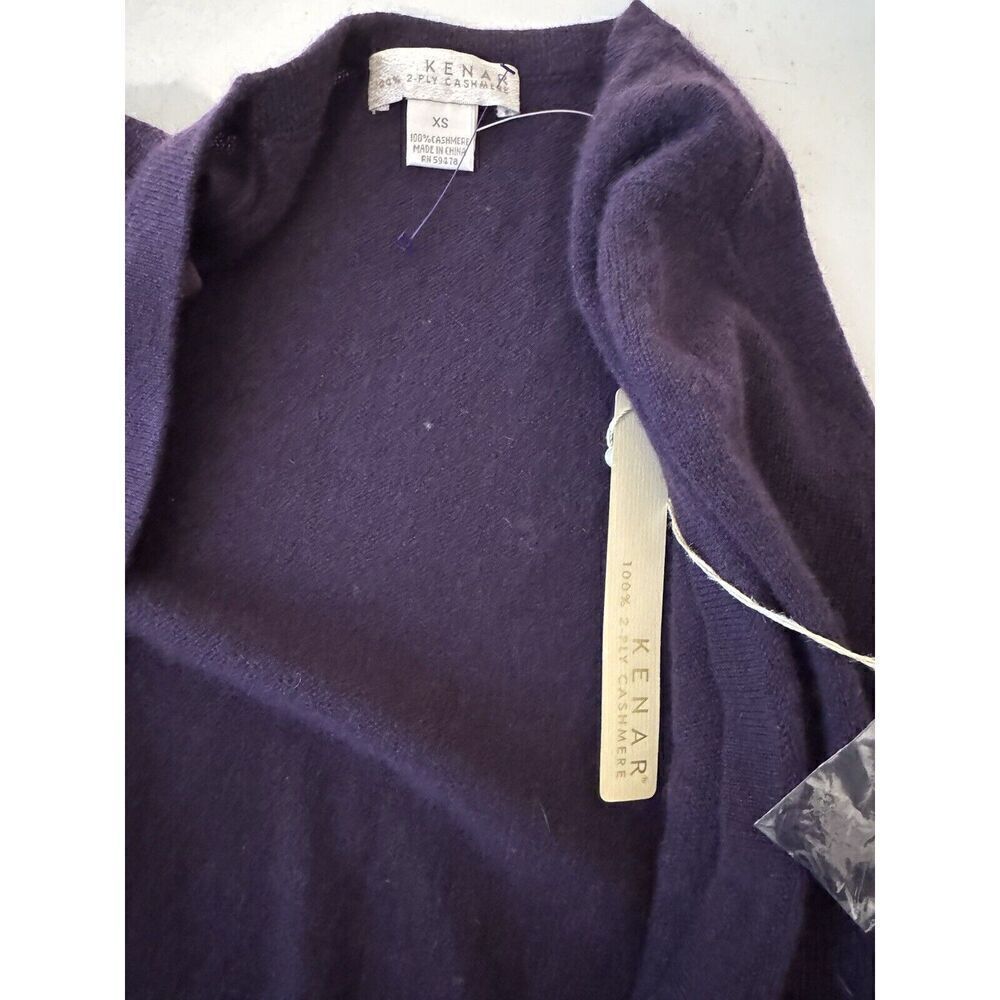 Kenar Women's Open Front With Clasps Cashmere Swe… - image 6